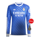 Camiseta Manga Larga Real Madrid 25/26 – Tercera Equipación