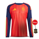 Camiseta Manga Larga España 2026 – Primera Equipación